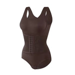 Women’s Tummy Control Shapewear Bodysuit – Waist Trainer Slimming Body Shaper