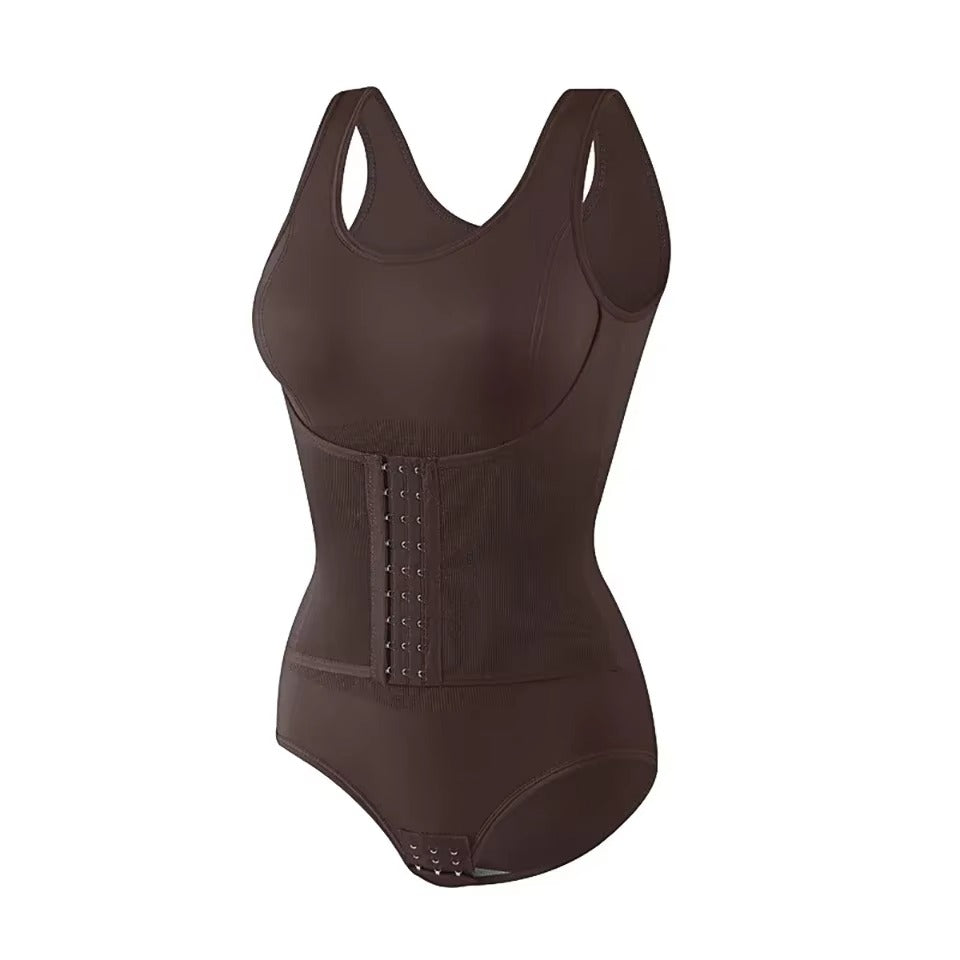 Women’s Tummy Control Shapewear Bodysuit – Waist Trainer Slimming Body Shaper
