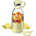 Portable USB Electric Juicer Blender – Mini Fruit Mixer & Smoothie Maker Cup (420ml)