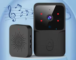 Smart WiFi Video Doorbell – HD Night Vision Security Camera with 2-Way Audio Intercom