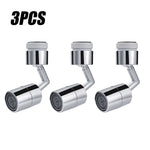 720° Rotating Faucet Aerator – Anti-Splash Water Saving Tap Extender Adapter