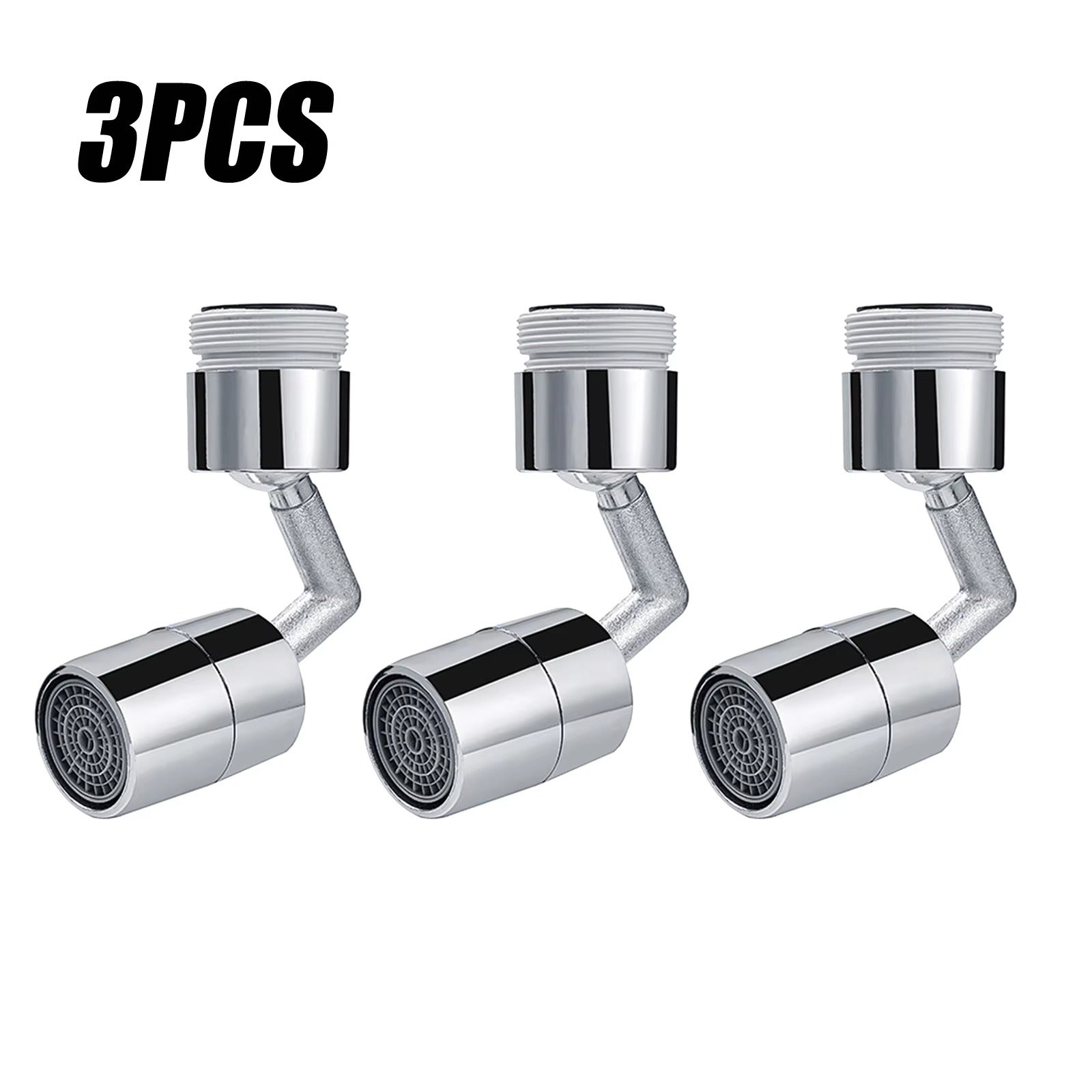 720° Rotating Faucet Aerator – Anti-Splash Water Saving Tap Extender Adapter
