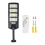 60W Solar LED Outdoor Light – Motion Sensor Waterproof Security Wall Lamp with Remote Control