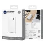 WIWU Speedy 10000mAh Fast Charging Power Bank – Compact Portable USB Power Bank